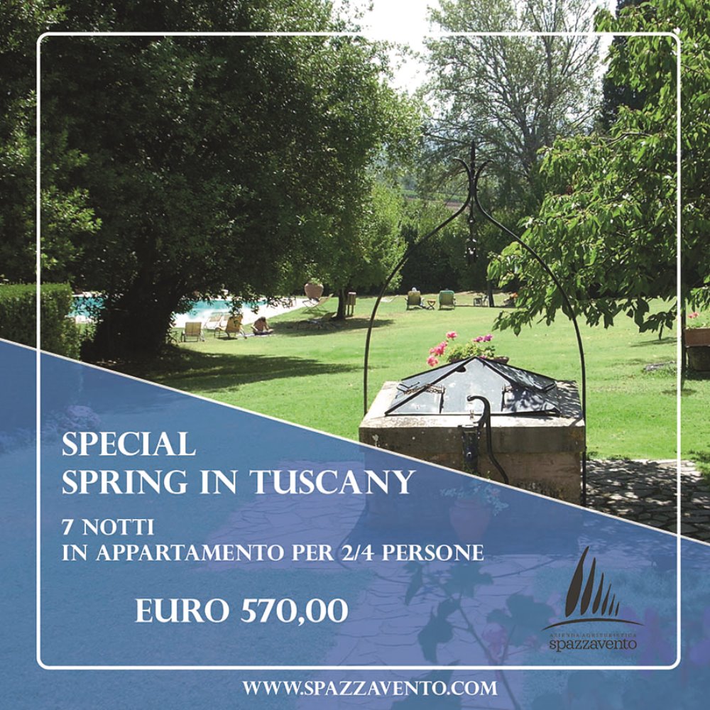 Special Spring in Tuscany
Offerta per 7 notti 